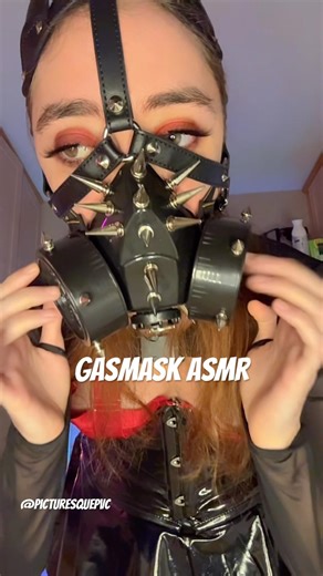 Gasmask ASMR (Tapping & Breathing) #gasmask #asmr #asmrsounds