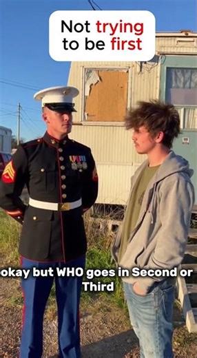 He Just Outsmarted the Marine Recruiter!