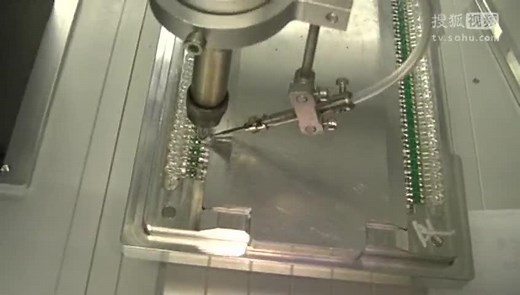 LED自动焊锡机焊接视频