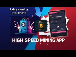 High Speed Bitcoin Mining App🚀 Truth Exposed | #bitcoinmining #cloudmining