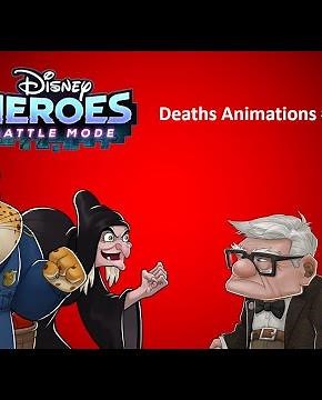 Disney Heroes Battle Mode - Deaths/Defeats Animations (Part 1)