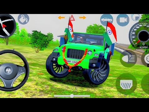 Dollar (Song) Modified Mahindra Thar😈|| Indian Car Simulator 3D ||Android Gameplay Live