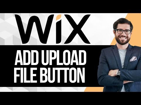 How to Add Upload File Button to Wix