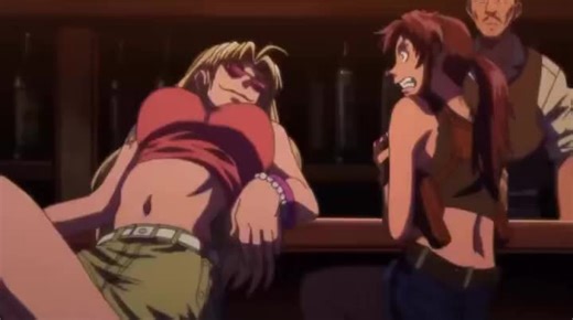 Black Lagoon has the best English dub 😂😂😂😂 #anime #animefyp #animeedit #animetiktok #blacklagoon