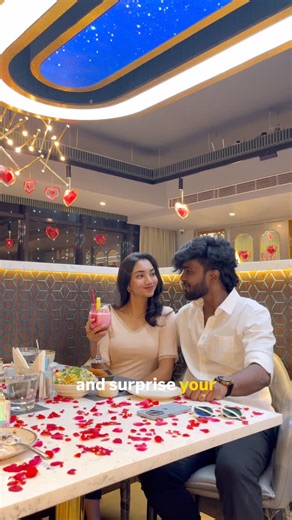 Sharmishta on Instagram: "Valentine’s Day feels extra special @olive_greenz_restaurant with romantic rose-decorated tables and a lovely ambience 💕 Their couples combos start from ₹999, where you can choose a soup or mocktail, a starter, a main course and a dessert making it a perfect complete meal for a date night. I tried their Manchow chicken soup, romantic fried fish, chicken fried rice and their brownie with ice cream which was pure dessert bliss. I also explored their à la carte menu with 