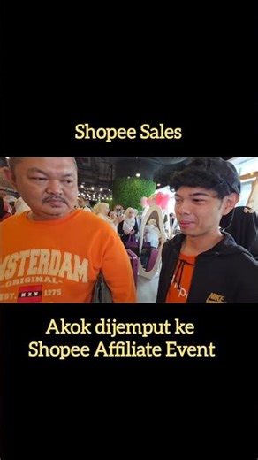 Akok dijemput ke Shopee Affiliate Partners Events (8/11)
