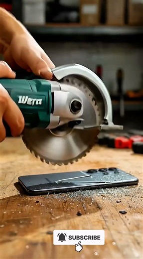 Tiny Wera Circular Saw vs Samsung S26 Ultra | Insane Cutting Test #shorts