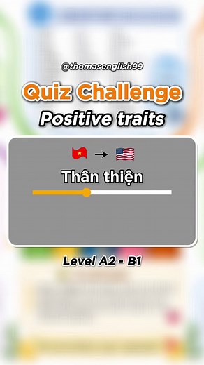 Positive Personality Traits Vocabulary: 20 Positive Words
