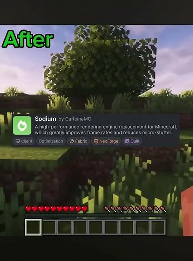 Verdopple deine FPS mit dieser Minecraft-Mod!