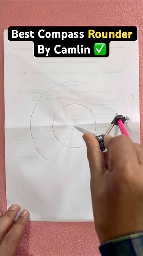 Camlin Compass Box Essentials | Drawing the Perfect Circle ⭕️✅ Best Tool for Math?