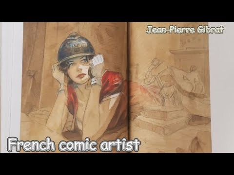 French comic artist, Jean Pierre Gibrat.