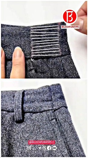 Tips for resizing a waistband from large to small