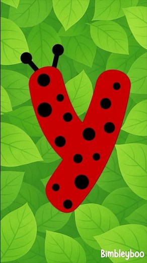 The ABC Ladybug Song | Learn the Lowercase Alphabet with Cute Ladybugs! | Bimbleyboo #shorts