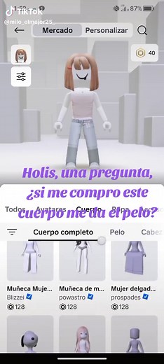 Cuerpo y Pelo en Roblox: Todo lo que Necesitas Saber