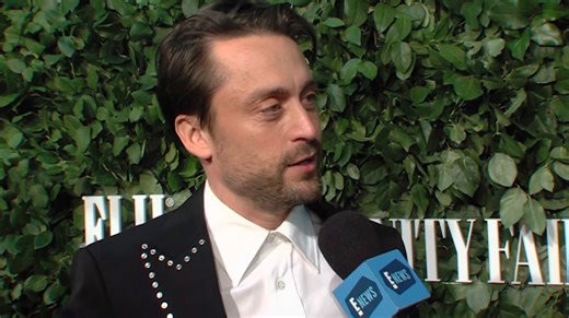 Kieran Culkin hit the red carpet for the 2024 Gotham Awards in New York City, nominated for his role in ‘A Real Pain.’ Kieran tells E! News that his kids haven’t seen much of his work, including the ‘Home Alone’ movies, which starred his brother Macaulay. | E! News