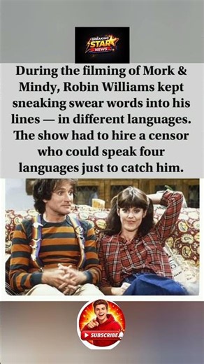 They hired a censor who spoke 4 languages — just for Robin Williams 😂🎬