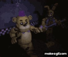 Fredbear Dance on Make a GIF