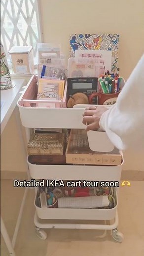 my aesthetic white desk tour | desk from ‪@ikeaindia‬ #ikea #deskinspiration #whiteaesthetic