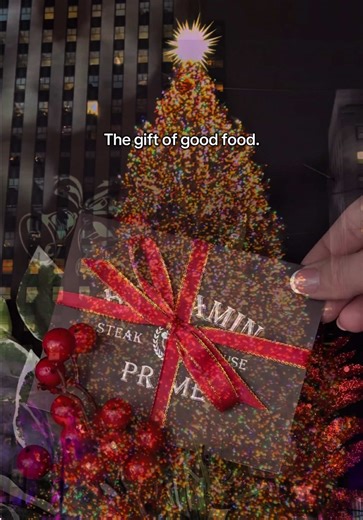 This Black Friday & Cyber Monday, treat yourself to 20% off your gift card purchase for all of our restaurant locations: Benjamin Steakhouse, Benjamin Steakhouse Prime, and The Sea Fire Grill. And for the rest of the holiday season, get 10% off through January 1st, 2026. #foodtiktok #foodie #foodiesoftiktok #giftguide #nycrestaurants