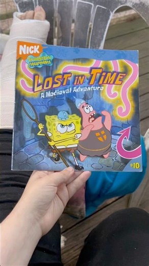 SpongeBob Books #spongebob #spongebobsquarepants #nickelodeon #shorts #nostalgia #nostalgic #books