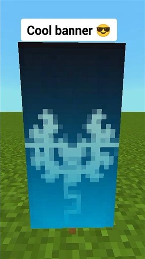 Cool 😎 banner design in Minecraft #shorts #banner #minecraft