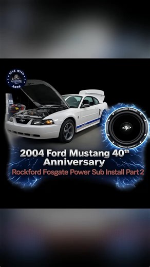 ROCKFORD FOSGATE POWER! 2004 Mustang Sub Install part 2