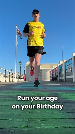 Was challenged to run my age on my birthday! OK no problem 😀 #running #strava #stravatrend #runner