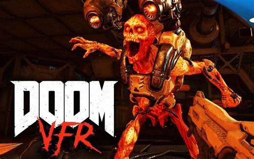 在VR里玩DOOM，你能坚持多久不吐？
