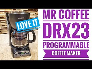 DETAILED REVIEW MR COFFEE DRX23 12 Cup Programmable Coffee Maker HOW TO BREW COFFEE