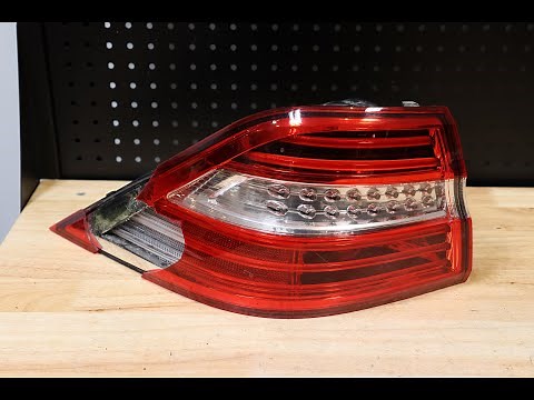 2012-2015 Mercedes-Benz ML350 Tail Lamp Teardown