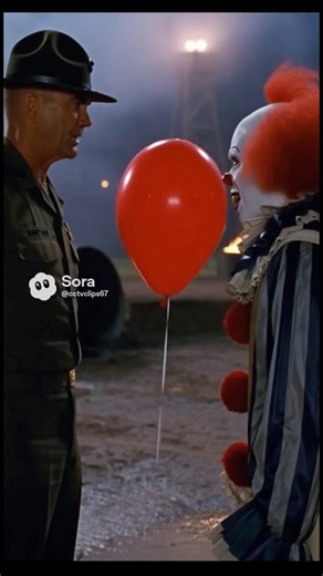 Gunnery Sergeant Hartman Meets IT: Pennywise the Clown ️嵐 #FullMetalJacket #IT #Pennywise #military | CCTVClips67 | Facebook