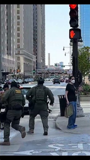 "trained professionals" thwarted by dude on a bike