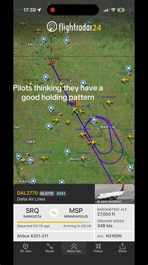 Pilots' Holding Patterns Explained