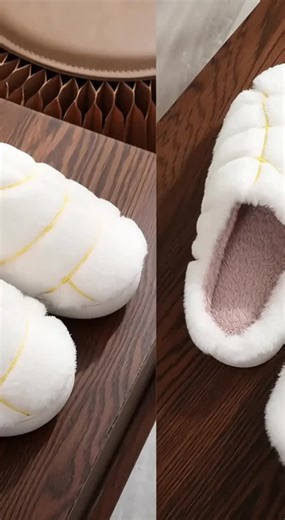 Platform fuzzy slippers for extra height & comfort#cozyslippers #winteressentials #relax #fyp