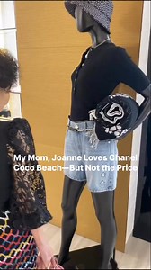 My mom, Joanne is a big fan of the Chanel Coco Beach collection… just not the price tag. Watch her weigh in with her signature style and savvy fashion sense. 🏖️💸#ChanelCocoBeach #JoanneApproved #ChanelStyle #LuxuryFashion #SmartShopping #Over90Style #ChanelOnABudget #FashionOpinions #DesignerStyle #JoanneSpeaksFashion | Patricia Pao