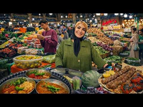 IRAN! Inside Tehran’s CRAZIEST Bazaar 🇮🇷 Tajrish Market Tour