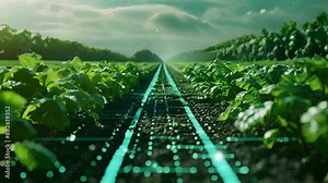 In a rural area with limited connectivity options 5G network slicing allows for the creation of a dedicated network for precision agriculture enabling farmers to utilize advanced technologies