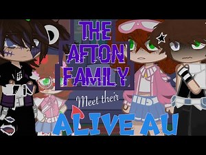 The Afton Family Meet Their Alive AU |Afton Family| {Gacha Club} |FNaFxGC|