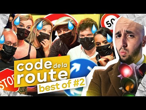 ON REPASSE L'EXAMEN DU CODE 😭 - Best Of Code de la Route #2