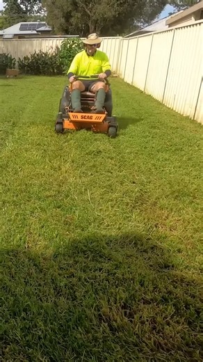 Voluntary yard cleanup delivers much needed lawn mowing for overgrown property