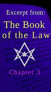 The Book of the Law: Chapter Three (excerpt) #Thelema #93