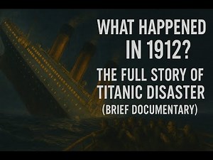 What Happened in 1912? The Full Story of the Titanic Disaster (Brief Documentary)