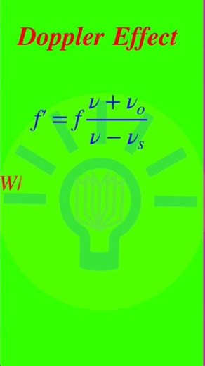 What is Doppler Effect Formula | Sound
