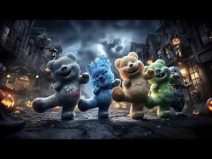 11 Hours Spooky Cute Halloween Dance Loop Window Visual perfect for Halloween Night