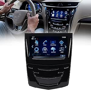 Dasbecan Touch Screen Navigation Radio GPS Assembly CUE System, Infotainment Display Module Compatible with 2013-2020 Cadillac Escalade ATS SRX XTS ELR Replace 23243166 20867045