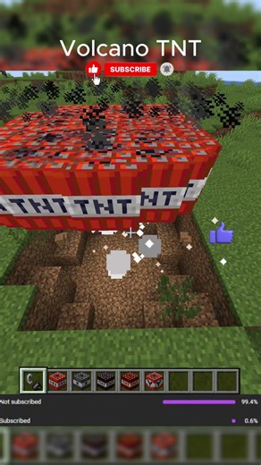 Volcano TNT Experiment