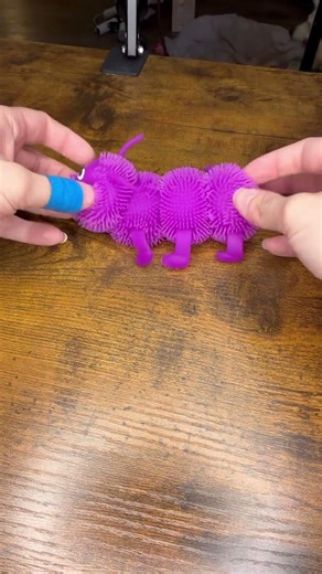 New Purple Caterpillar 🐛 squishy! ASMR