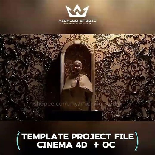 🎧 3D VISUAL PROJECT FILE DJ KTV CLUB [Cinema 4D + Octane Render] 12