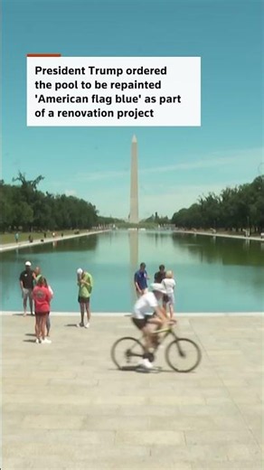 Workers combat DC's Reflecting Pool algae