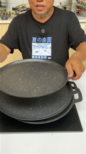 Barbecuing at home is hassle-free! Just put it on the stove and it's ready! #grillpan #homebbq